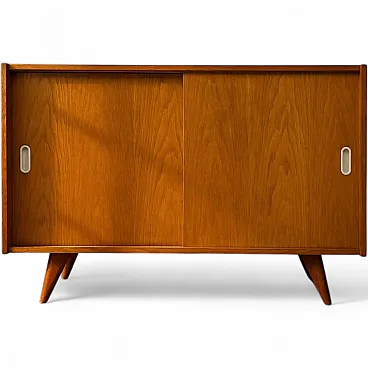 Cassettiera impiallacciata di Jiří Jiroutek, U-452, anni '60