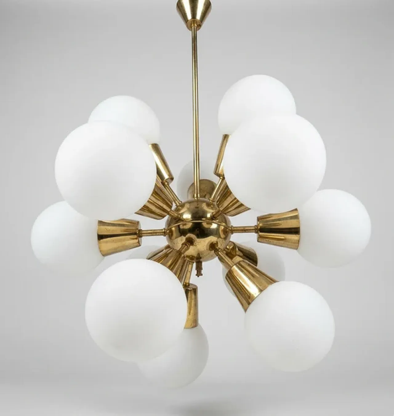 Sputnik chandelierglass di Kamenický Šenov, anni '60 2