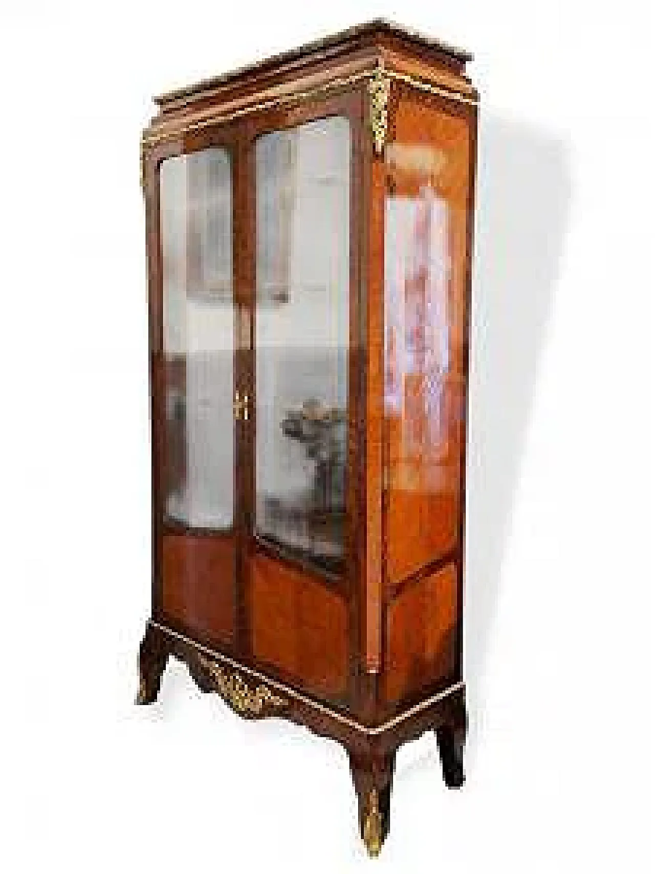 Vetrina nel bois de rose, tardo '800 3