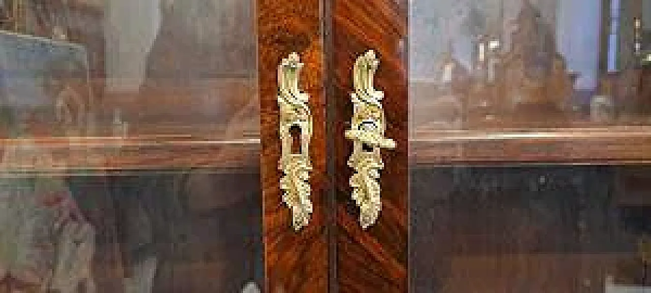 Vetrina nel bois de rose, tardo '800 5