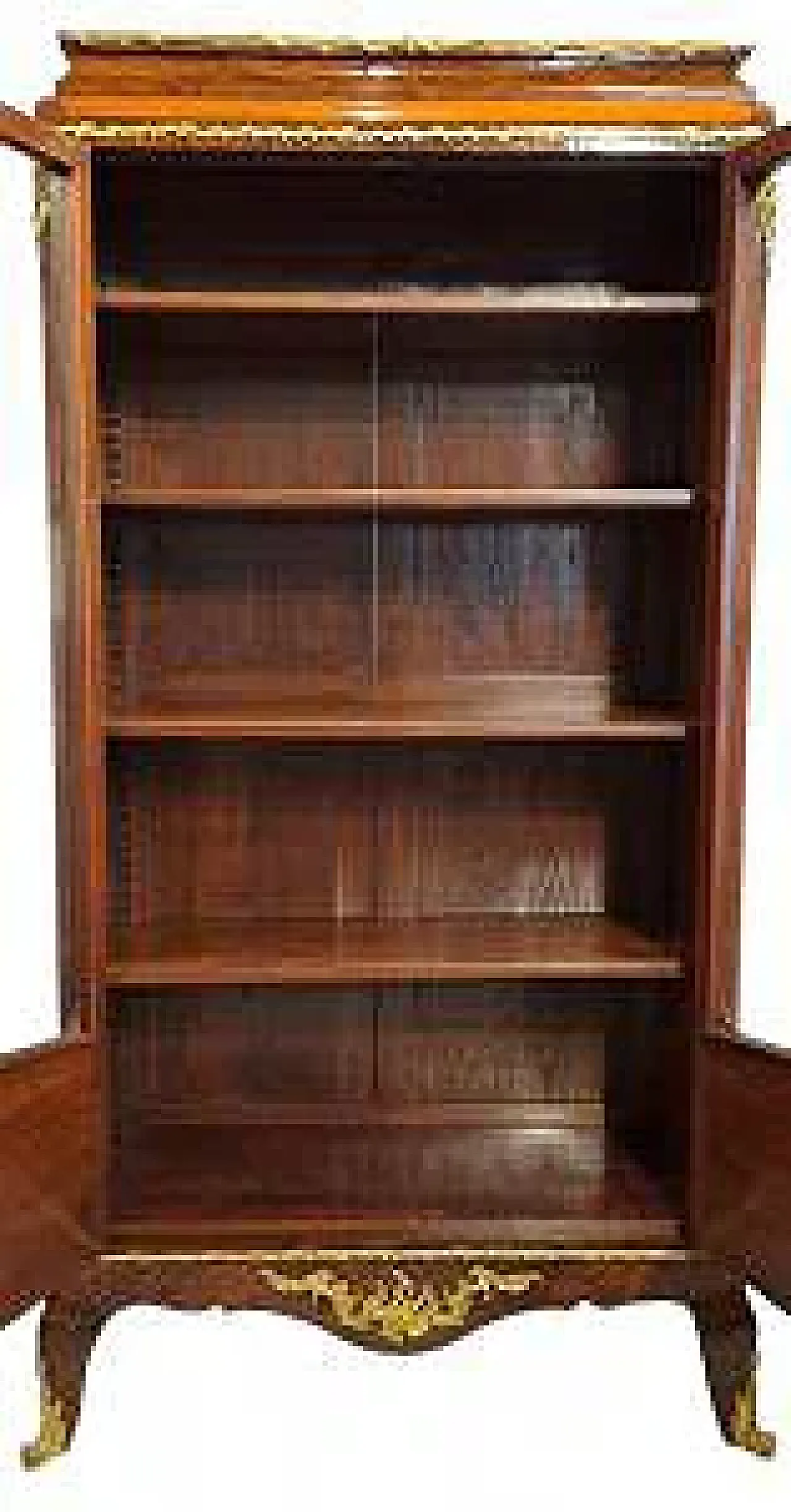 Vetrina nel bois de rose, tardo '800 8