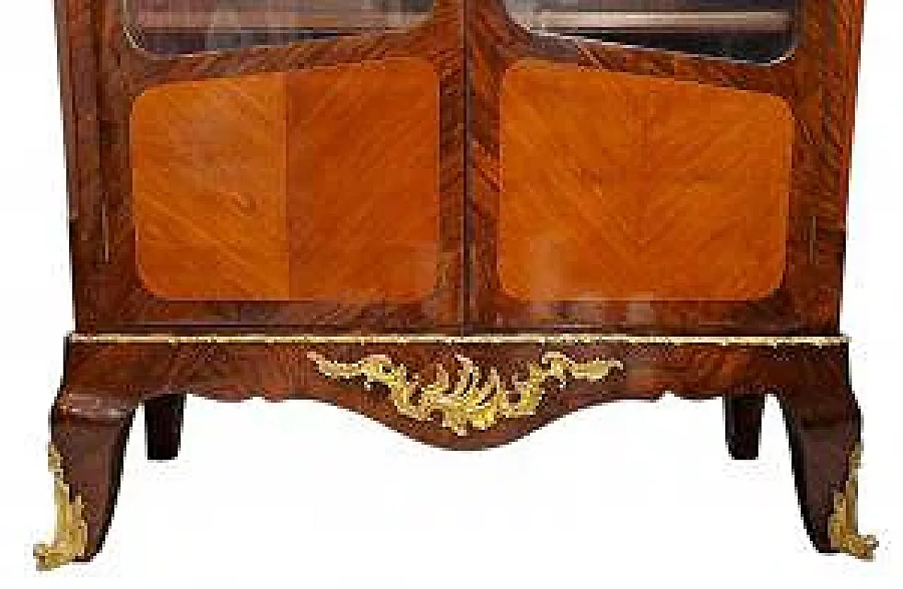 Vetrina nel bois de rose, tardo '800 9