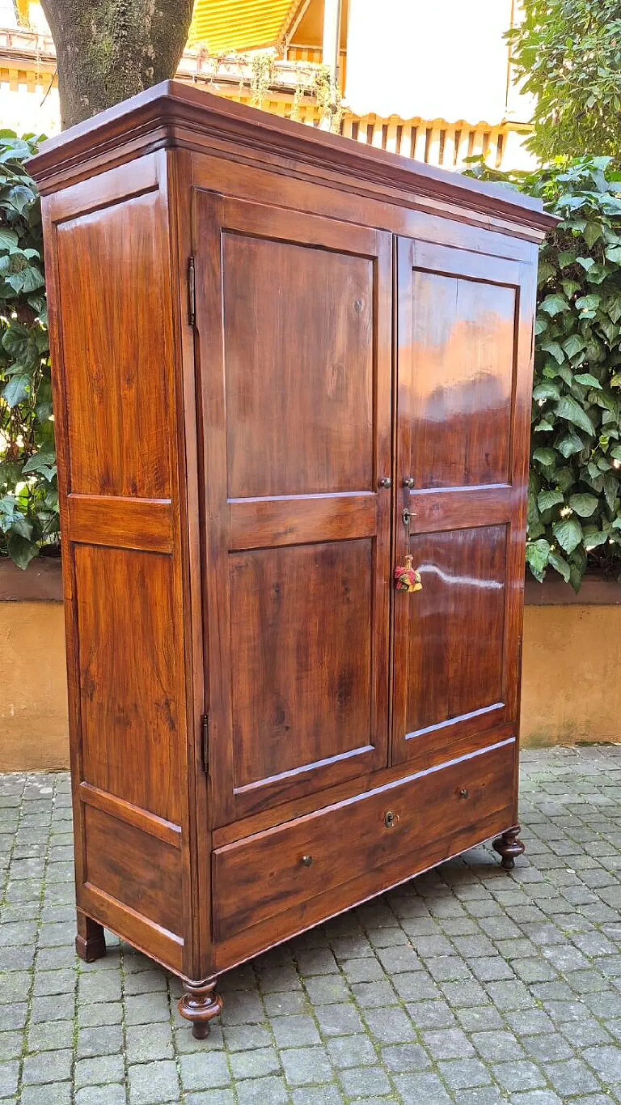 Armadio in legno di noce, '800 3