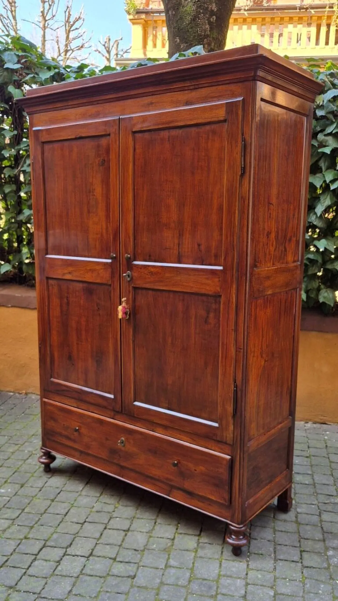 Armadio in legno di noce, '800 4