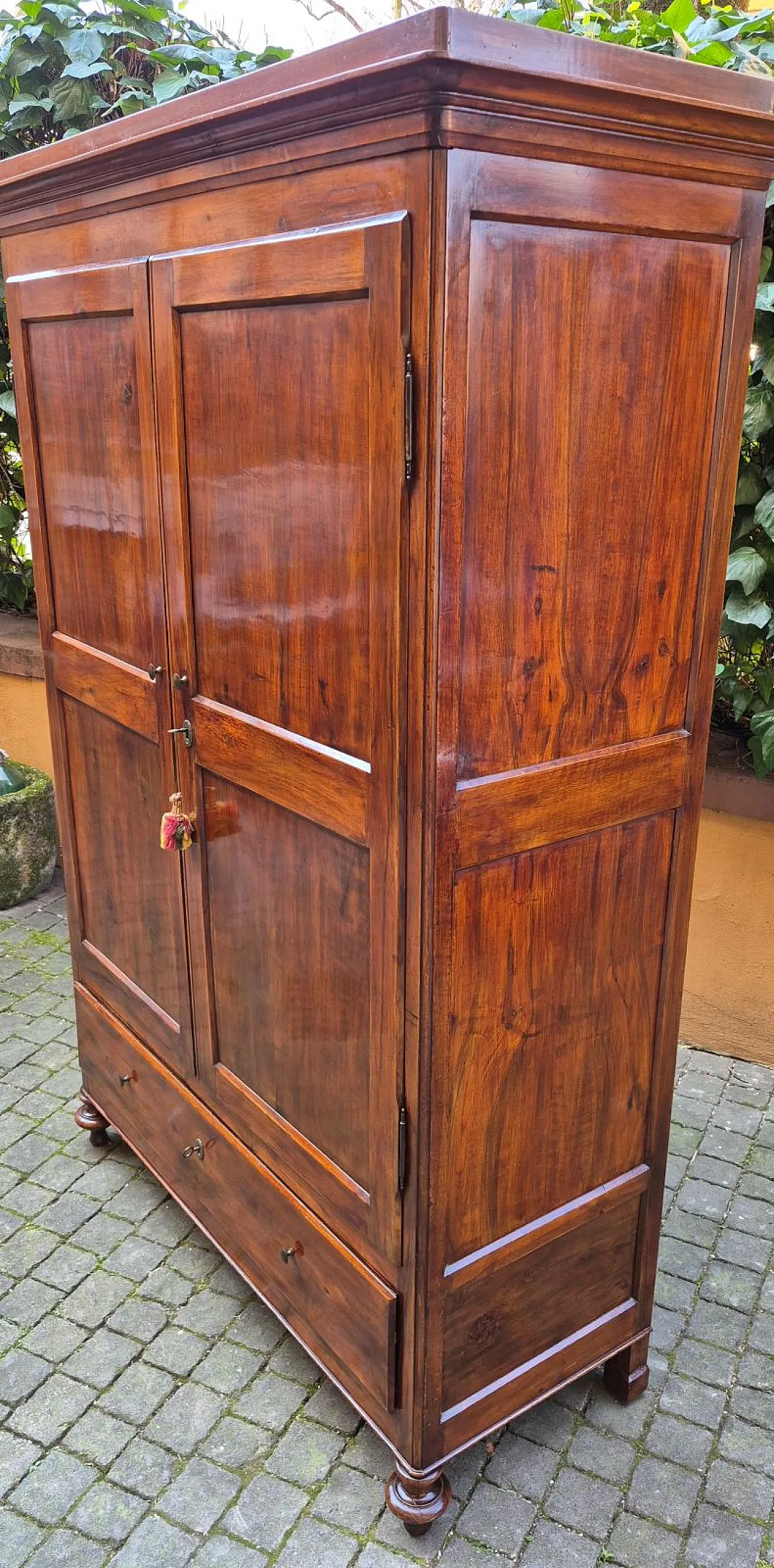 Armadio in legno di noce, '800 6