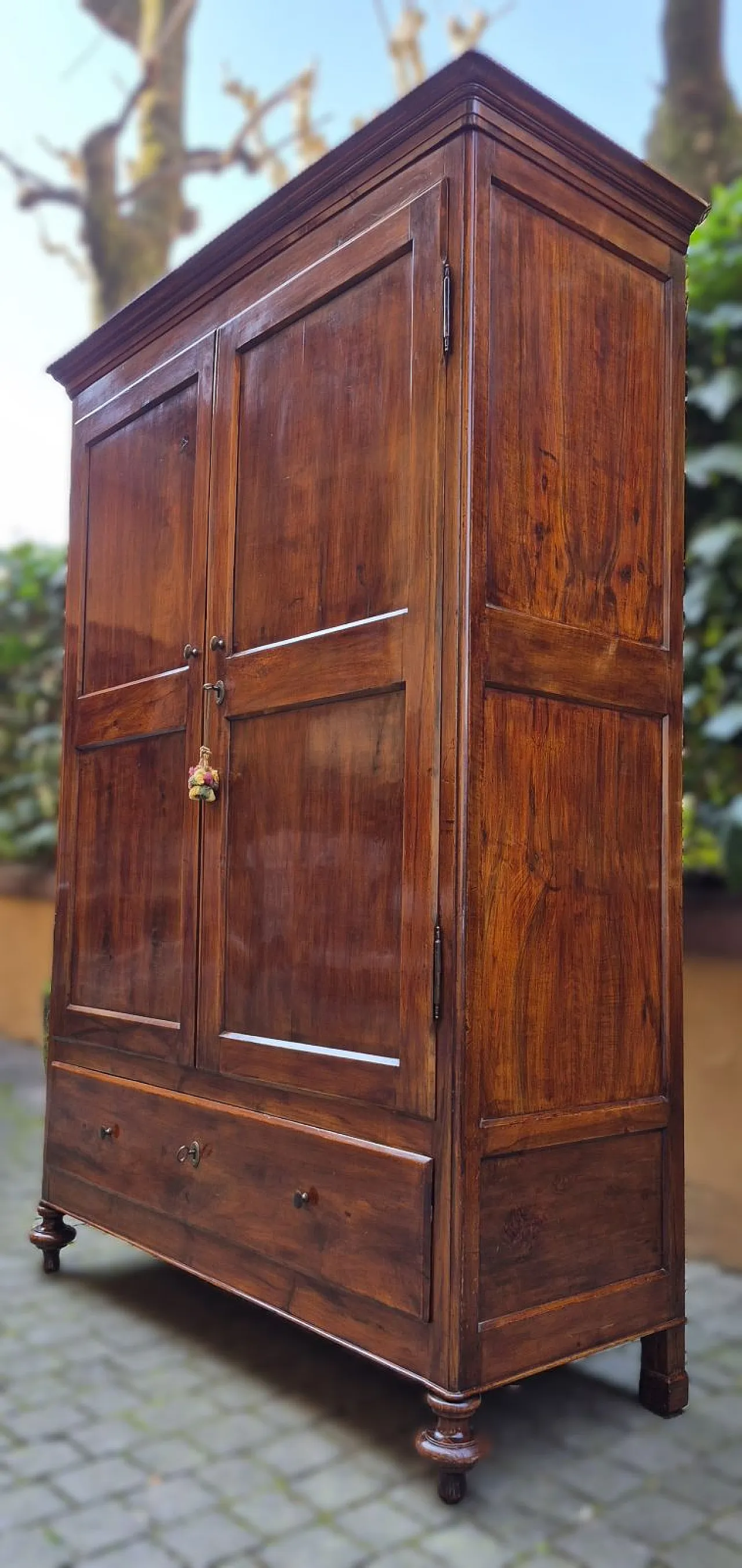 Armadio in legno di noce, '800 8