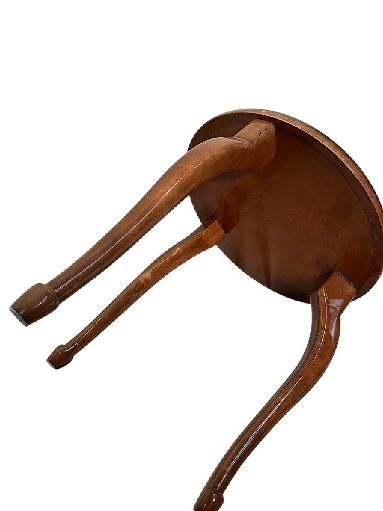 Pair of parchment stools attributed to Aldo Tura, 1950s 6