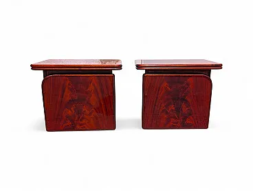 Set of dressers and bedside tables, Italy 1950s