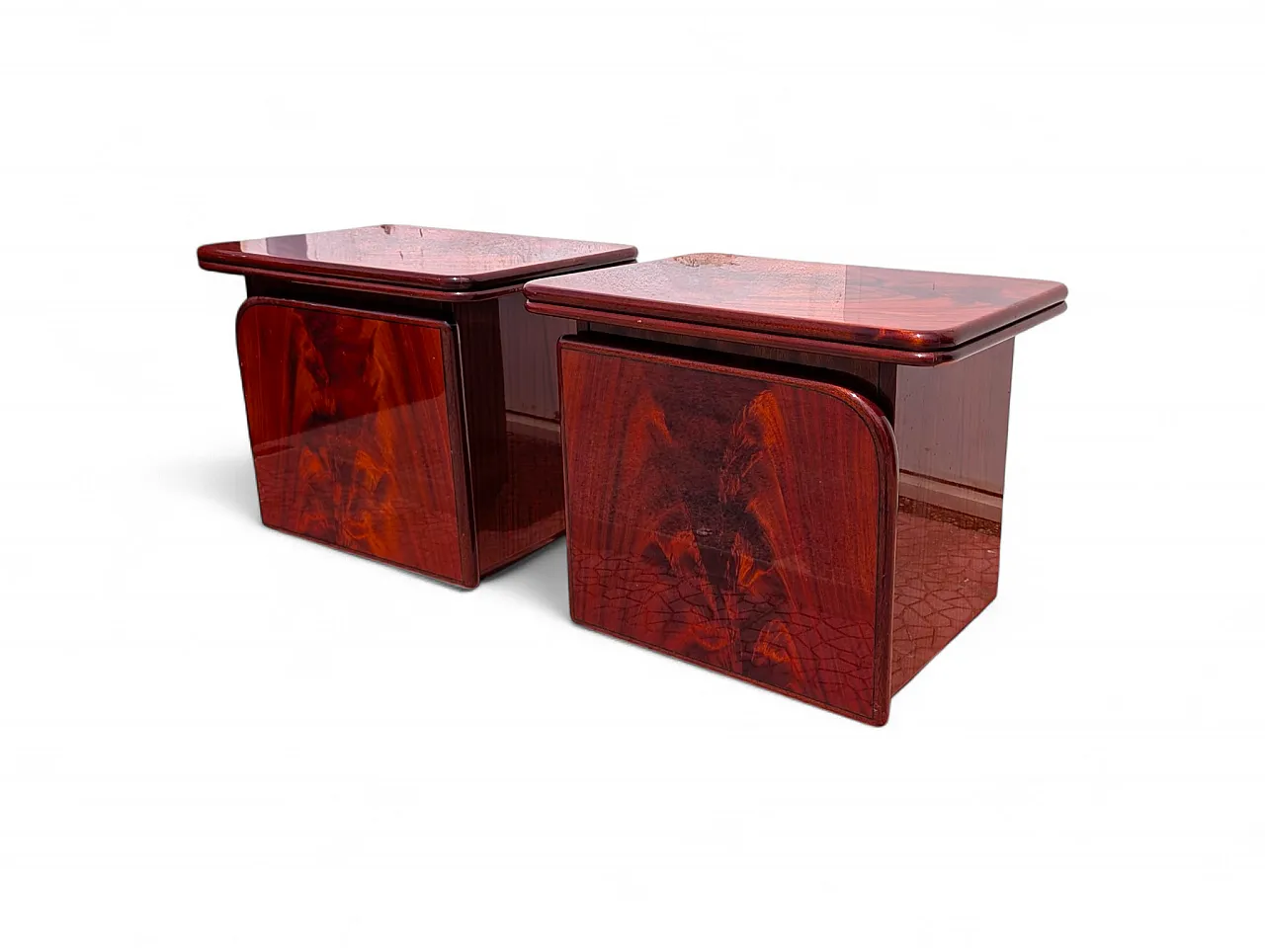 Set of dressers and bedside tables, Italy 1950s 2