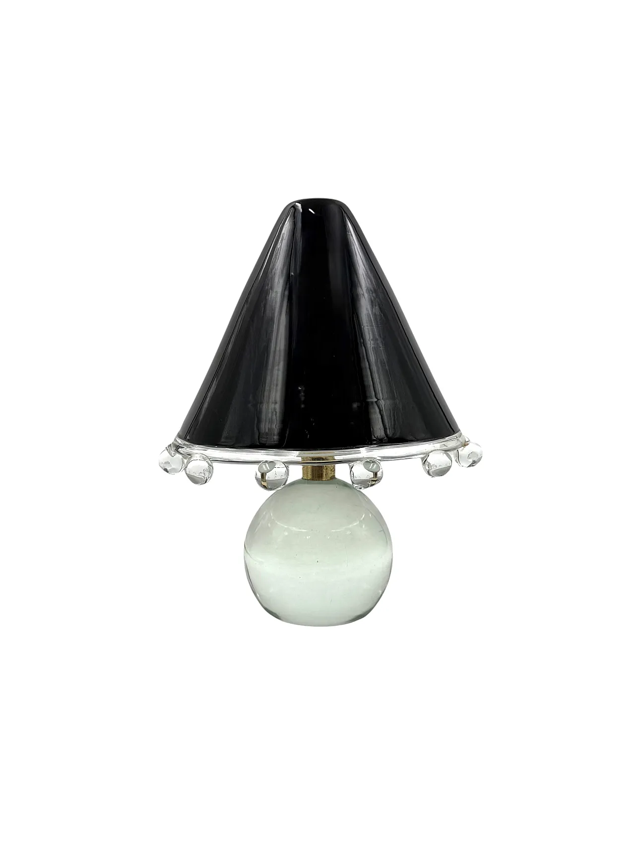 Lampada in vetro Murano, mod. Budur, Roberto Pamio Leucos 1980 1