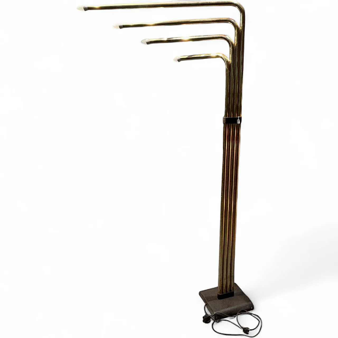 Reggiani floor lamp with four adjustable arms, 70s 13