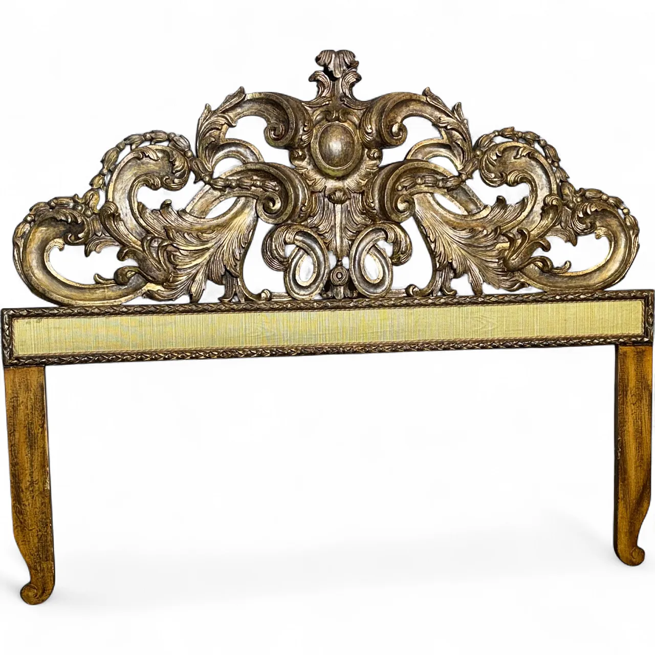 Testata Letto matrimoniale mecca argento Barocco, primi '900 18