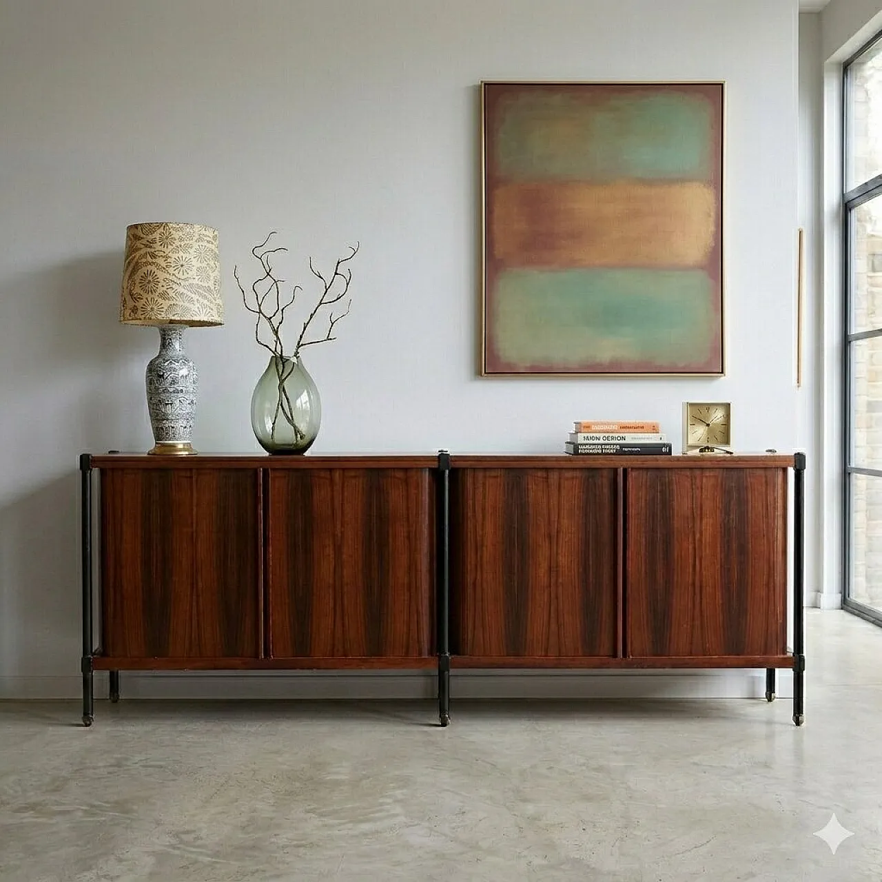 Wooden sideboard, 1960s 2