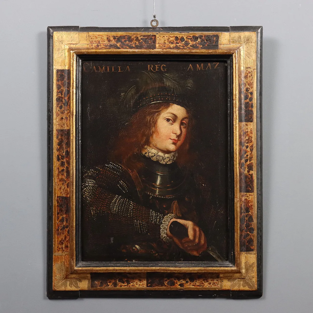 Camilla Queen of the Amazons, oil canvas, 18th century 1