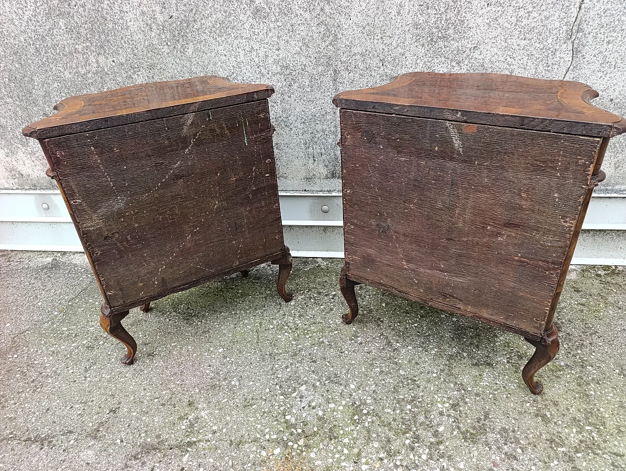 Pair of bedside tables, 19th century 1