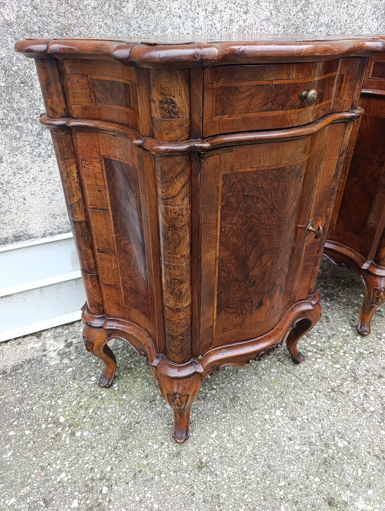Pair of bedside tables, 19th century 4