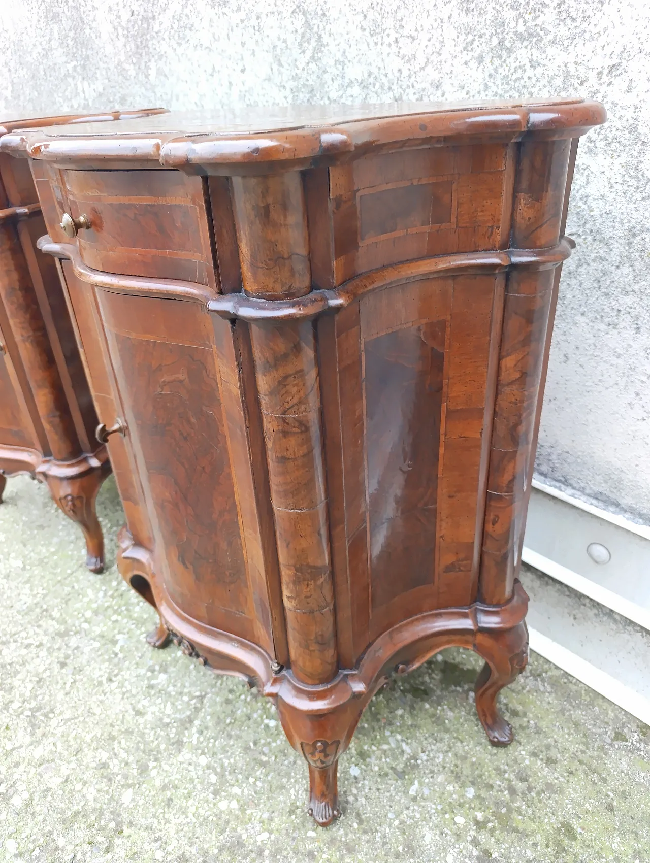 Pair of bedside tables, 19th century 6