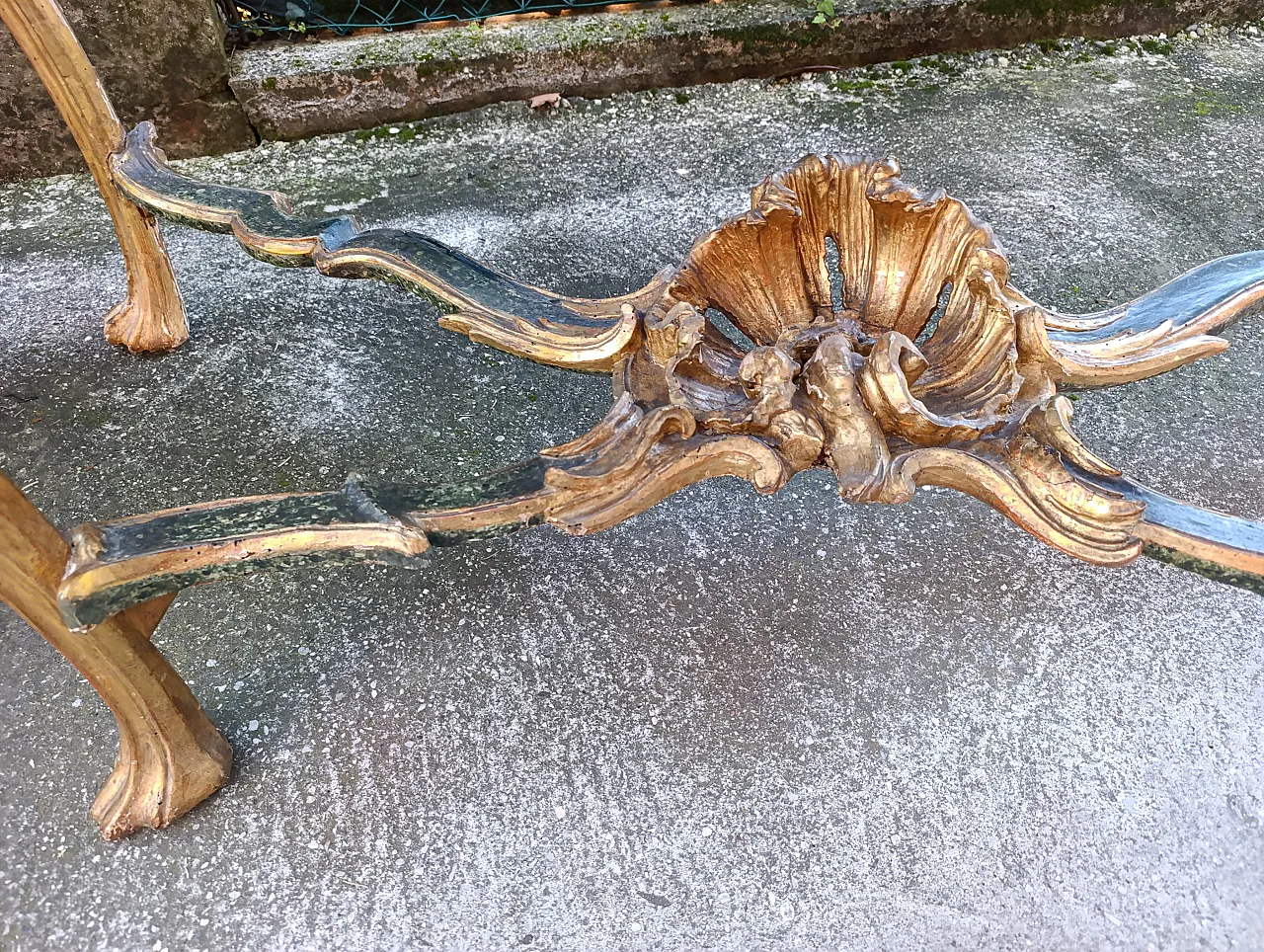 Pair of Venetian consoles, 18th century 3