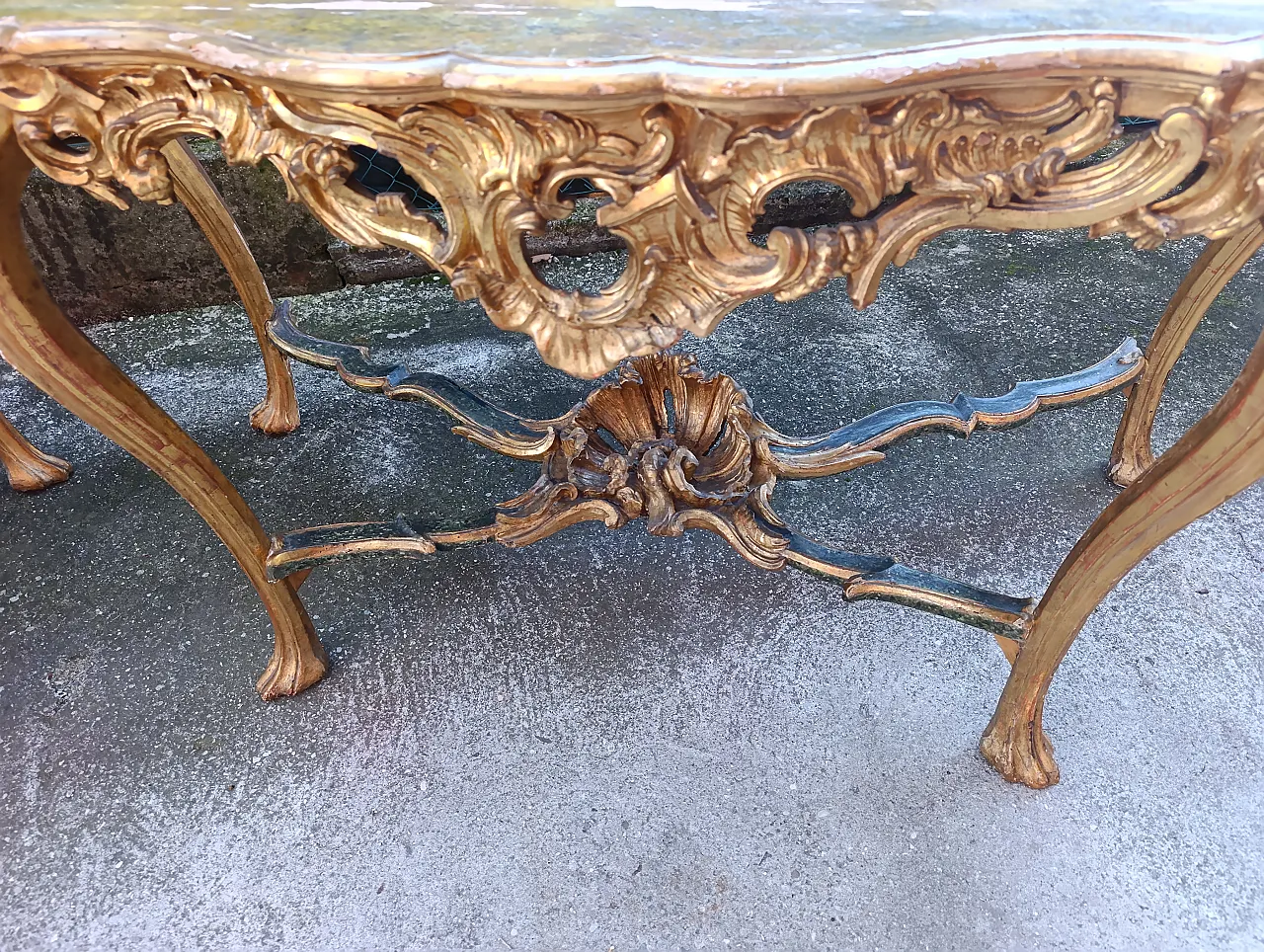 Pair of Venetian consoles, 18th century 4