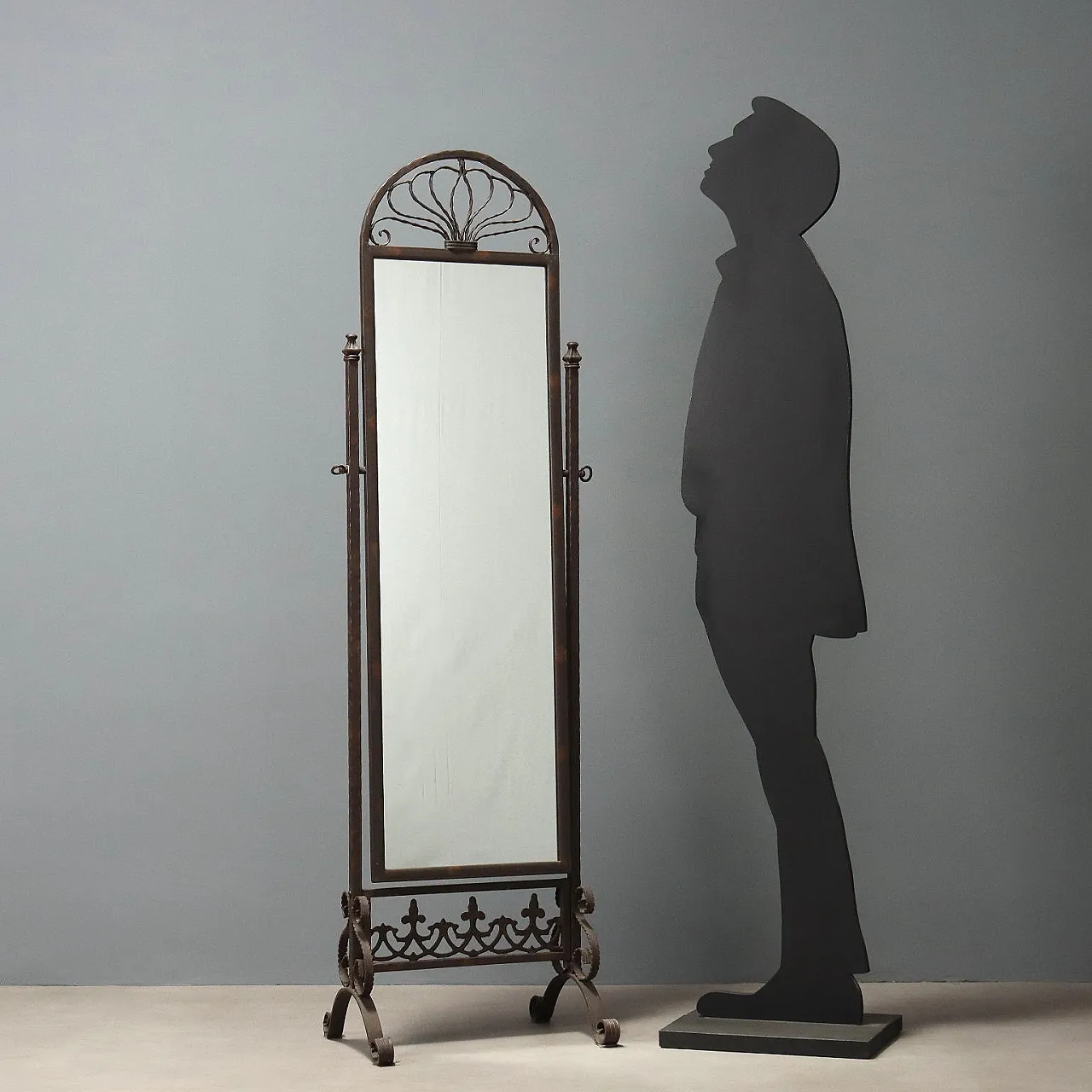 Psyche in wrought iron, 20th century 2
