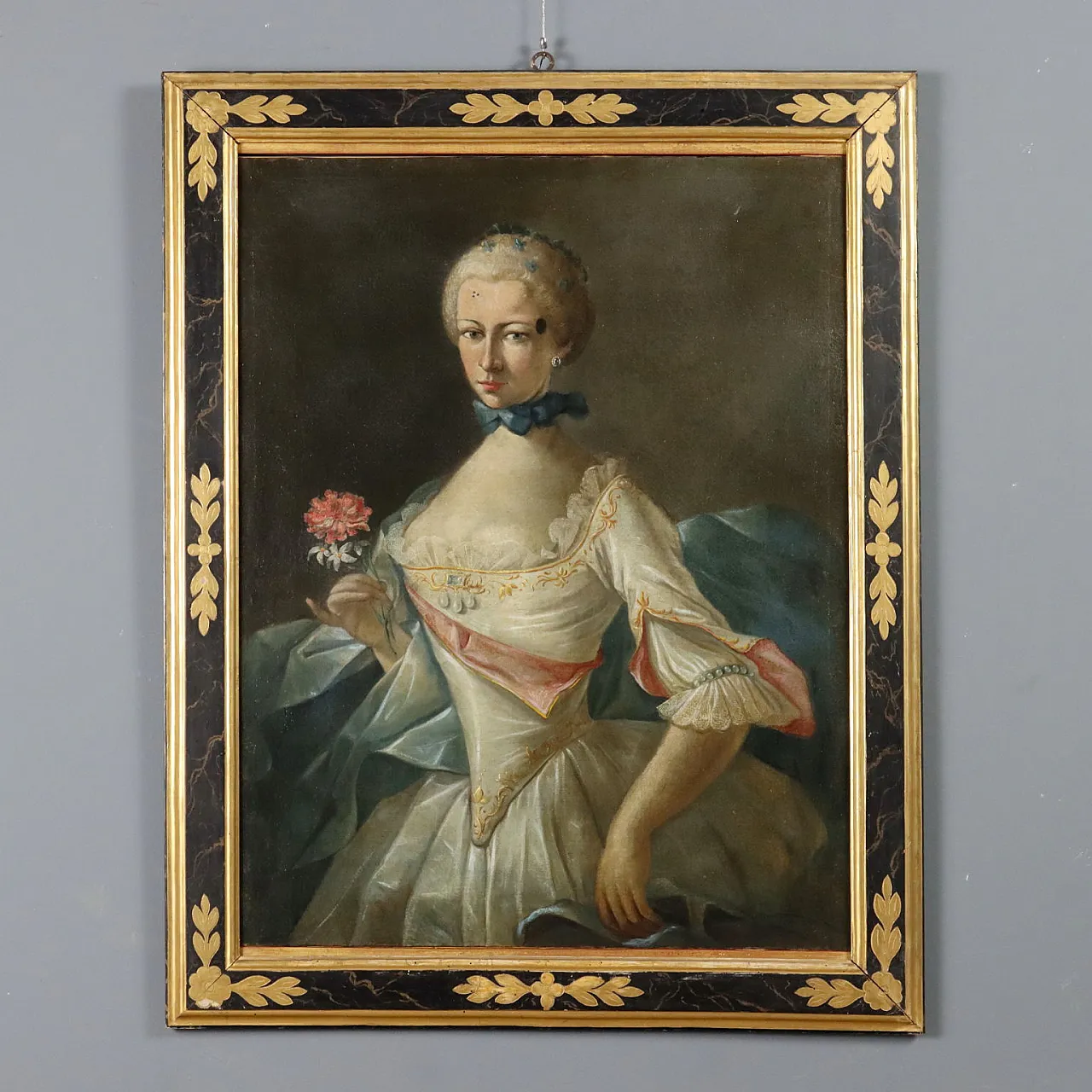 Portrait of a Lady, oil on canvas, Italian School, 18th century 1