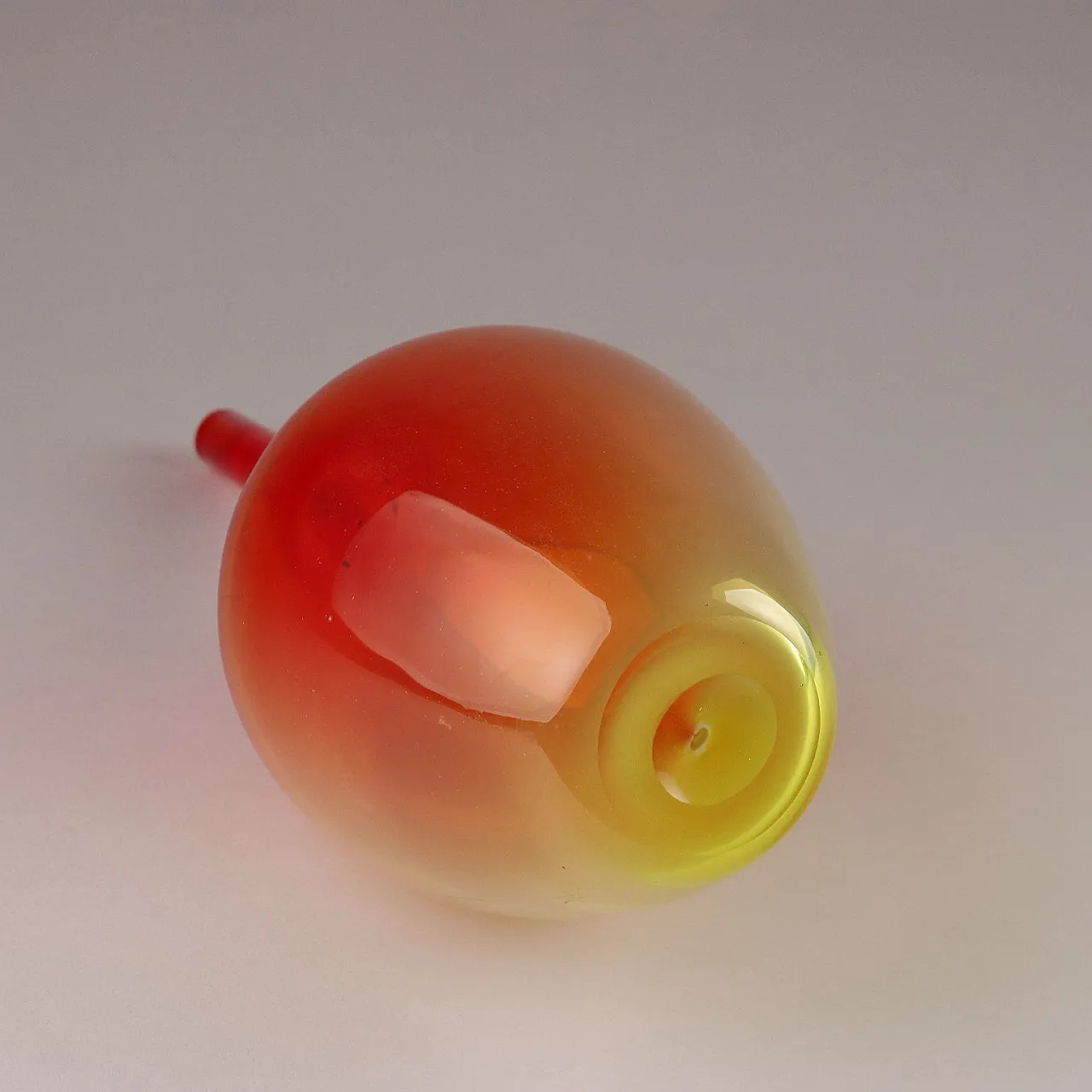 Glass vase, mid-20th century 6
