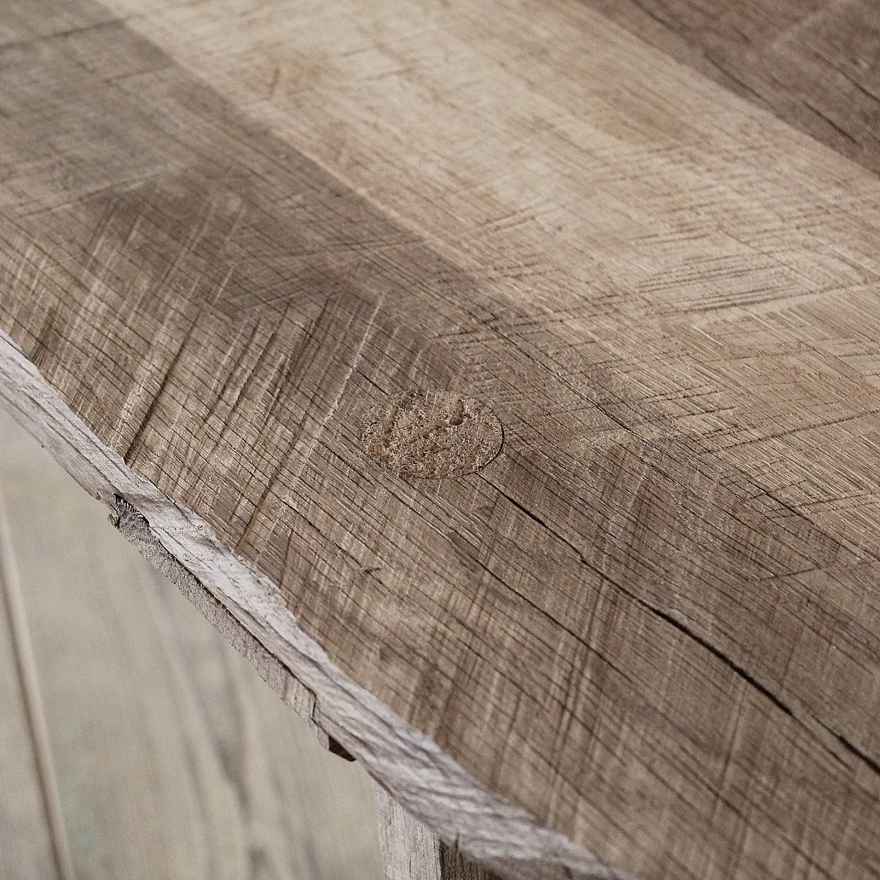 Oak wood bench, 2000s 1