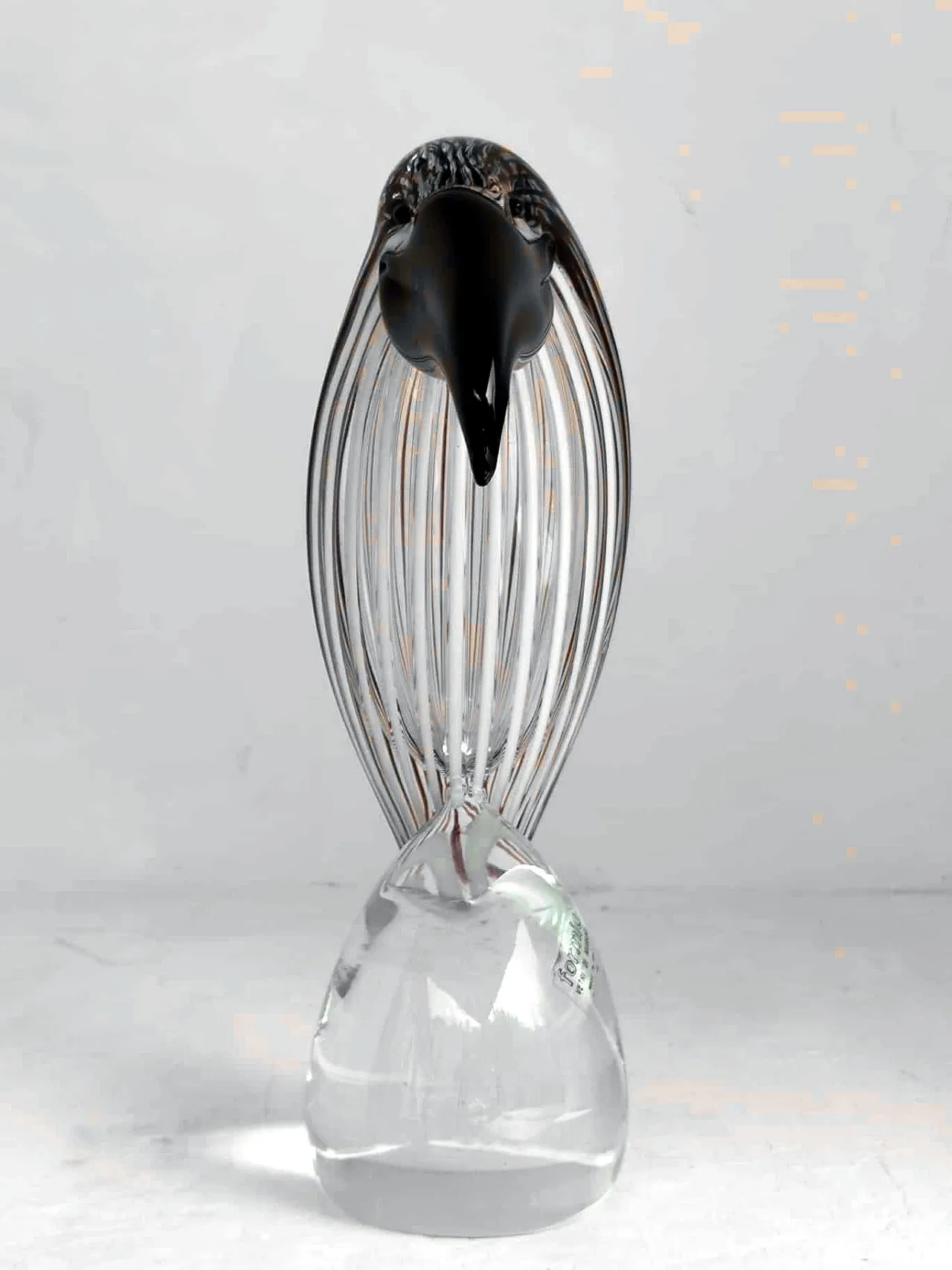 Bird in glass road,Formia Murano, 1970s Dino Martens design attributed 5