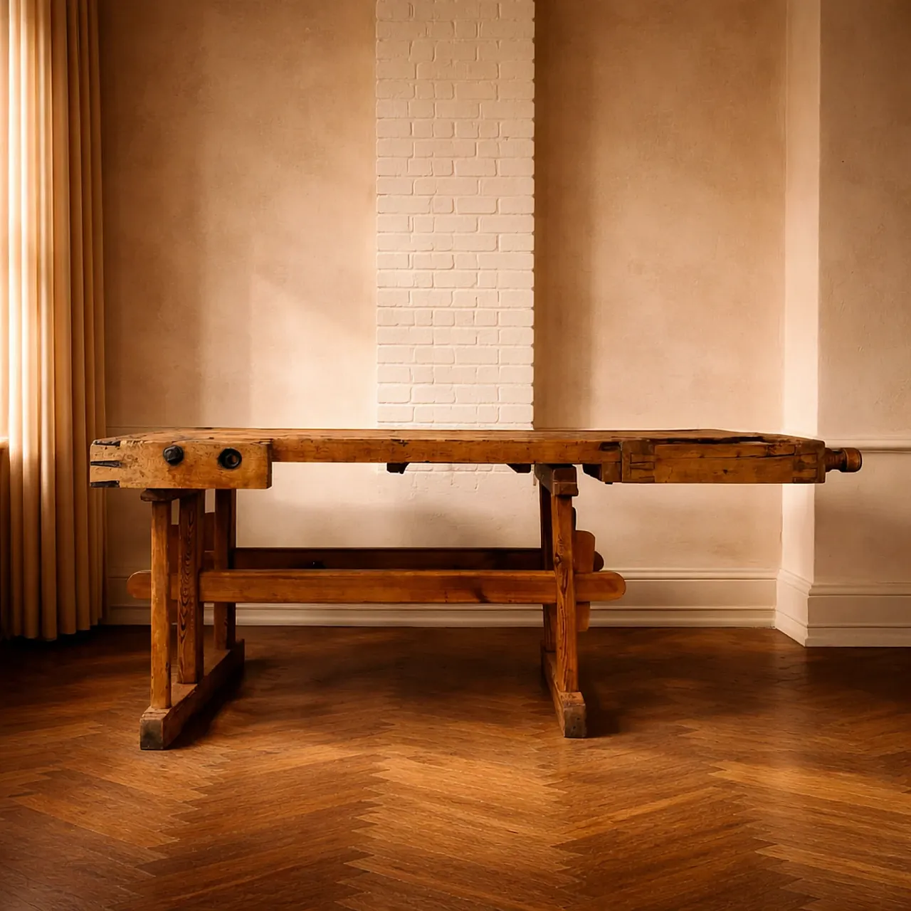 Workbench Industrial wood joiner’s, 20th century 1