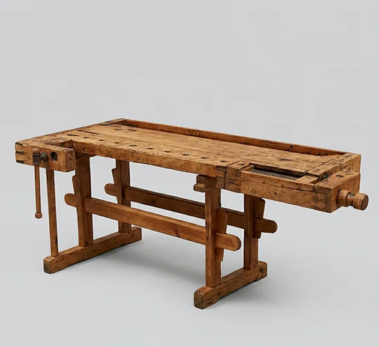 Workbench Industrial wood joiner’s, 20th century 4