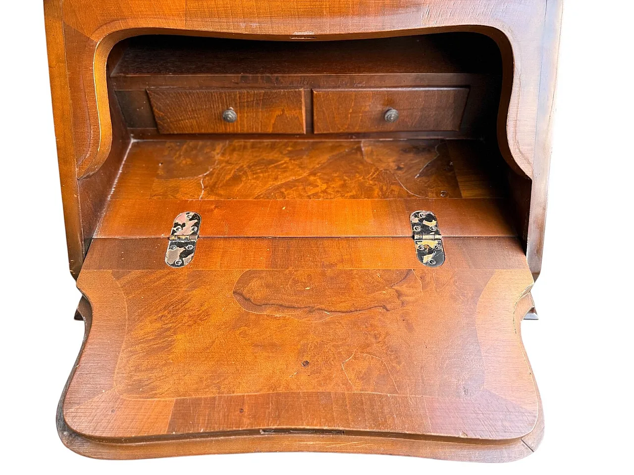 Vetrina a due parti in legno Biedermeier, '900 8