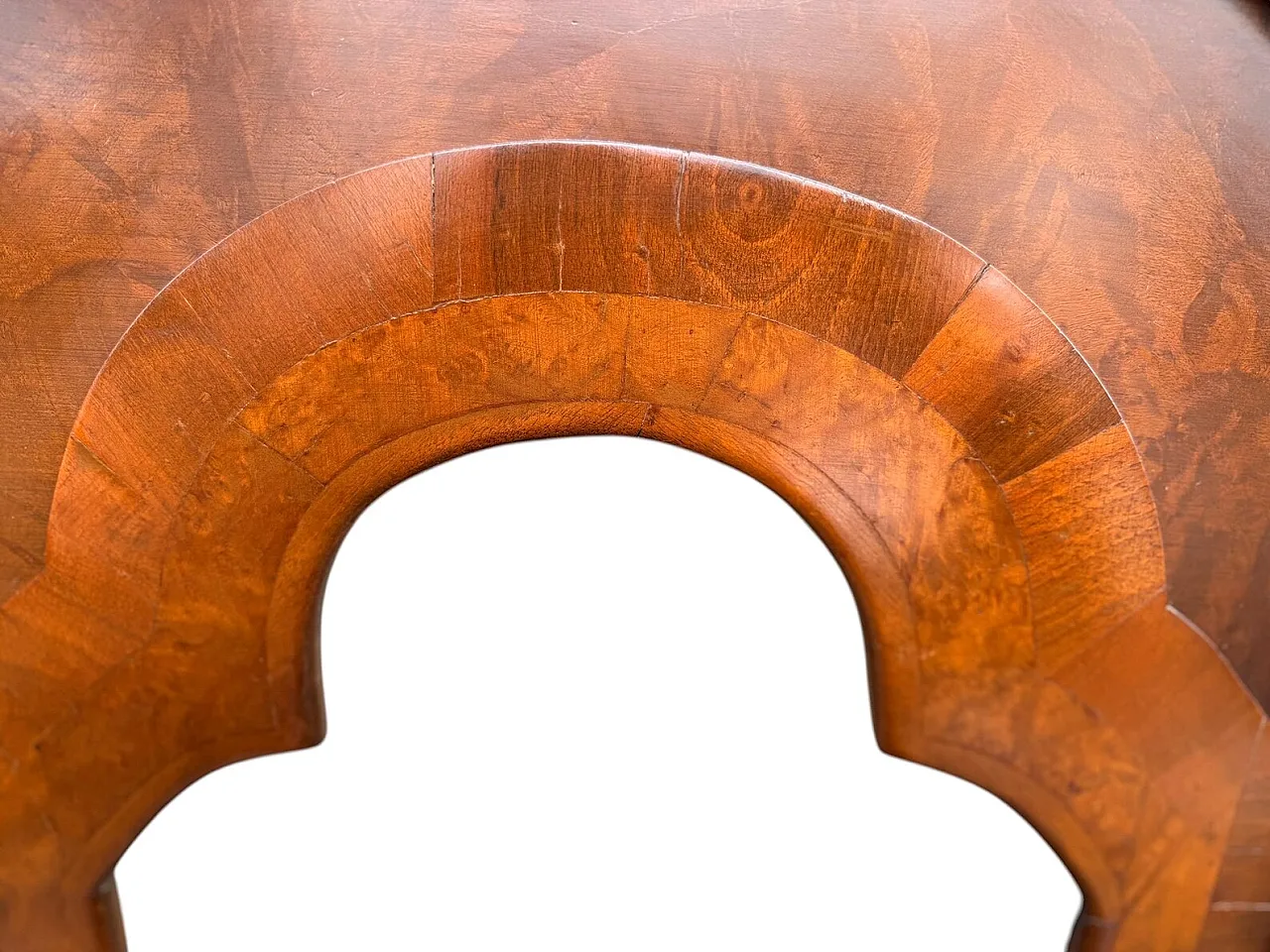 Vetrina a due parti in legno Biedermeier, '900 12