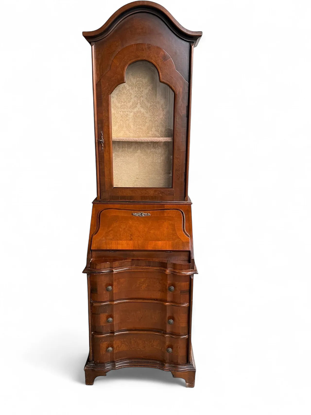 Vetrina a due parti in legno Biedermeier, '900 13