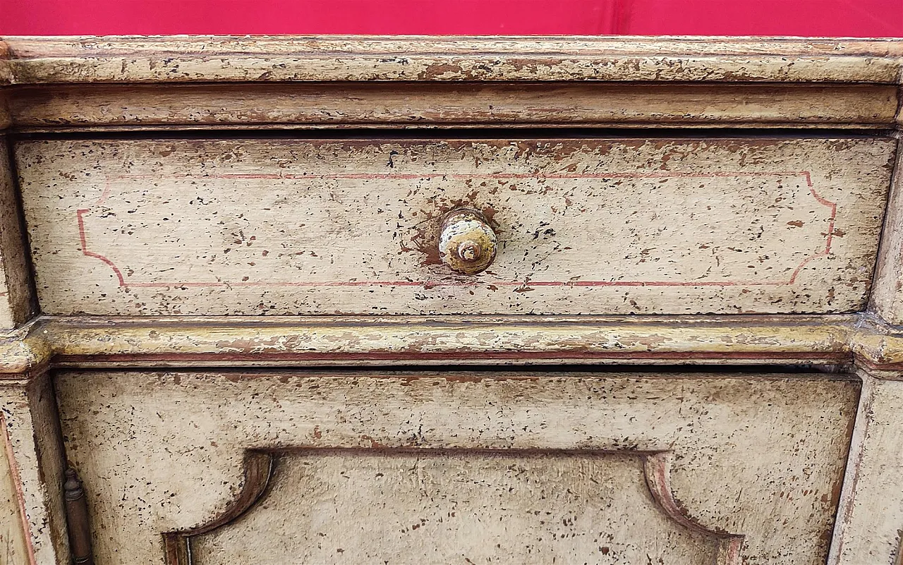 Four-door sideboard in lacquered wood, late 20th century 7