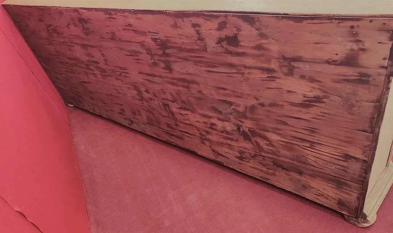 Four-door sideboard in lacquered wood, late 20th century 9