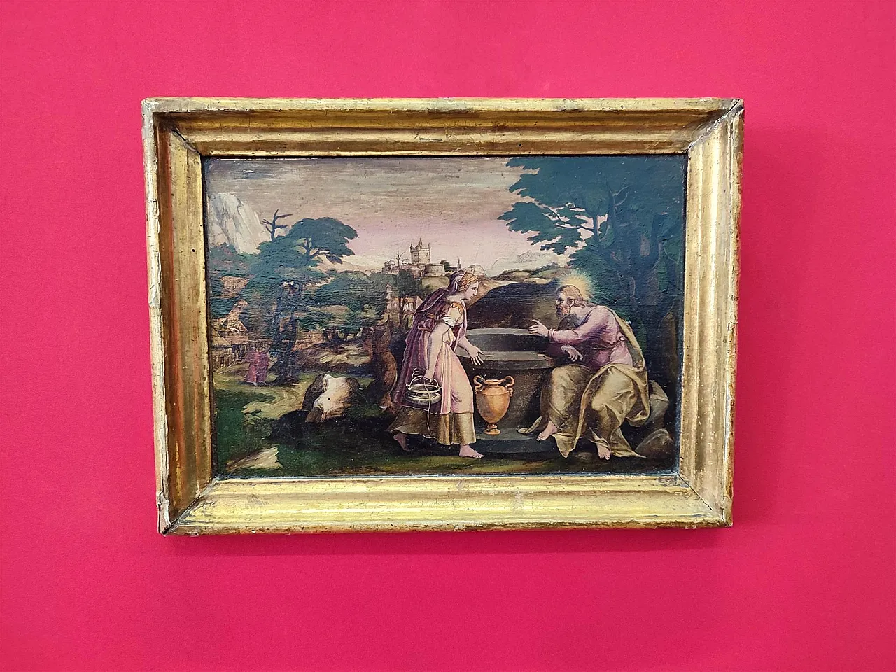 Christ & the Samaritan Woman at the Well by Cornelis Cort,16th century 10
