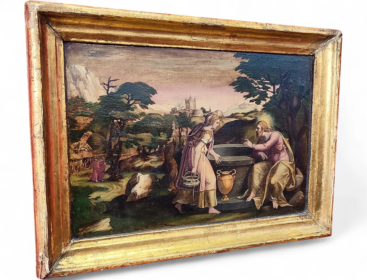 Christ & the Samaritan Woman at the Well by Cornelis Cort,16th century 11