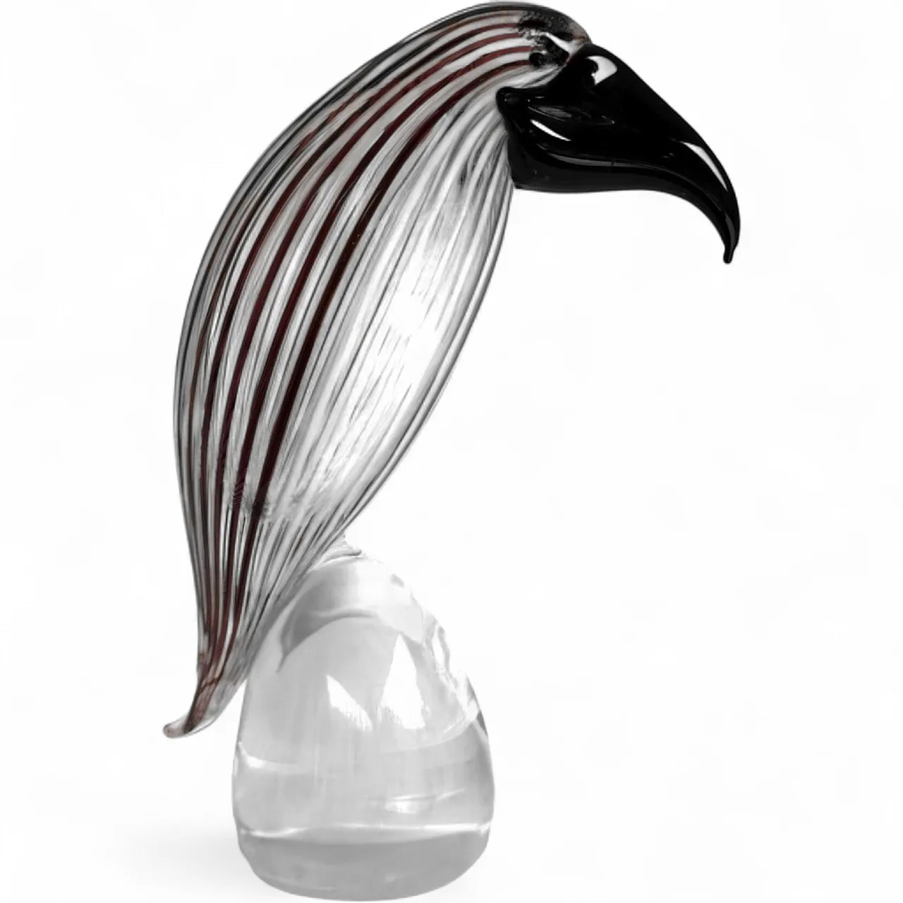 Bird in glass road,Formia Murano, 1970s Dino Martens design attributed 12