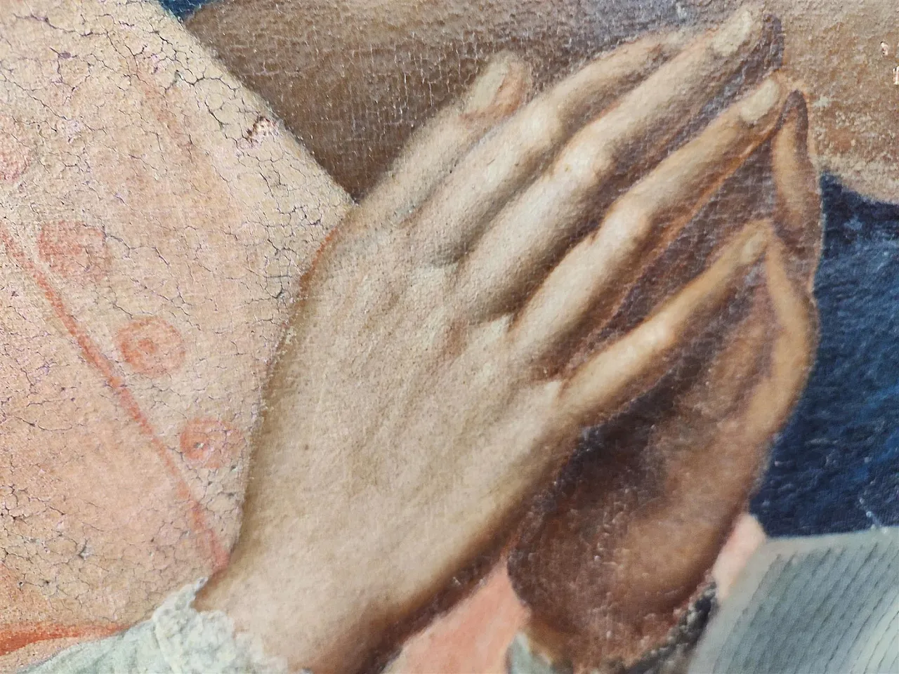 Saint Charles Borromeo, oil on canvas, 18th century 6