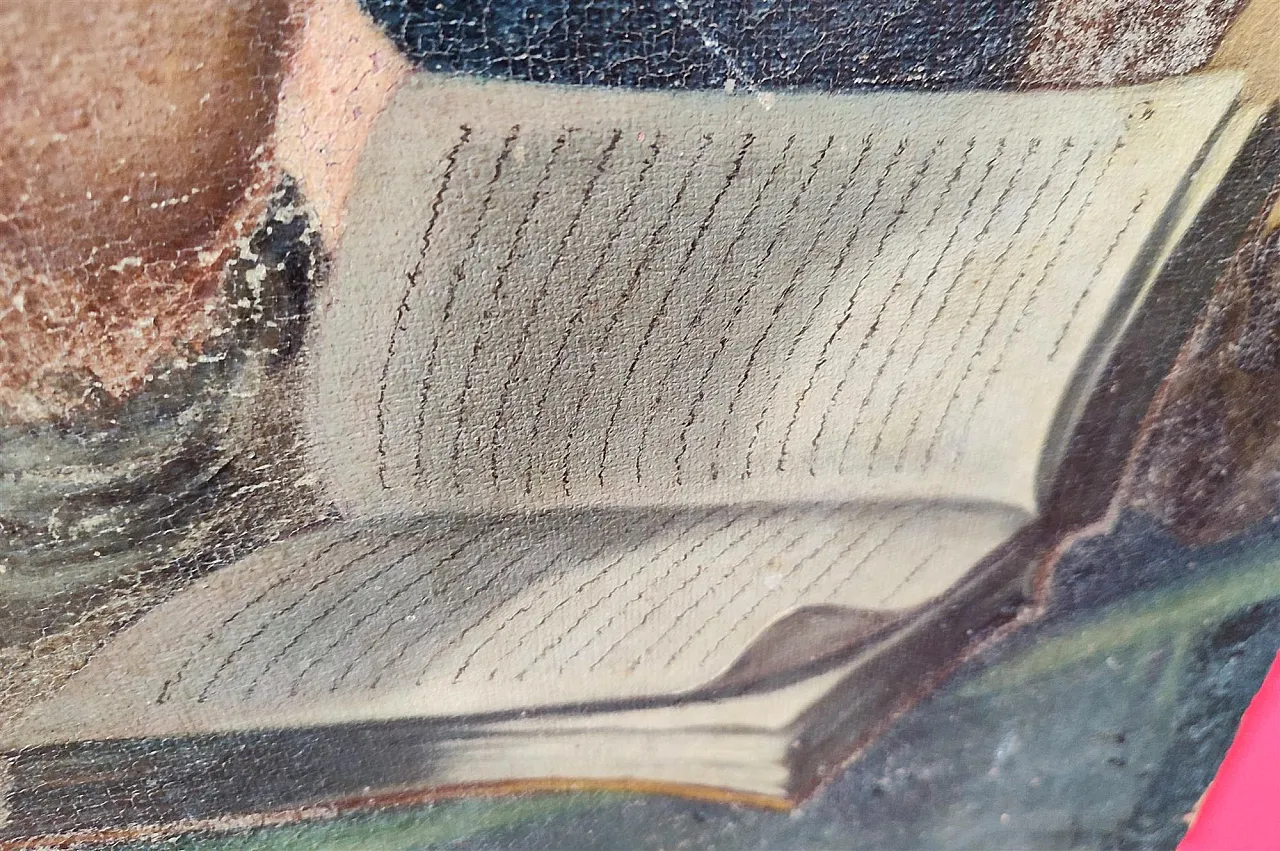 Saint Charles Borromeo, oil on canvas, 18th century 7