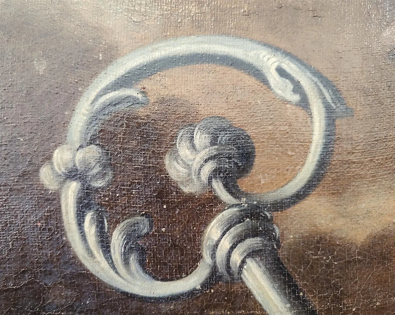 Saint Charles Borromeo, oil on canvas, 18th century 9