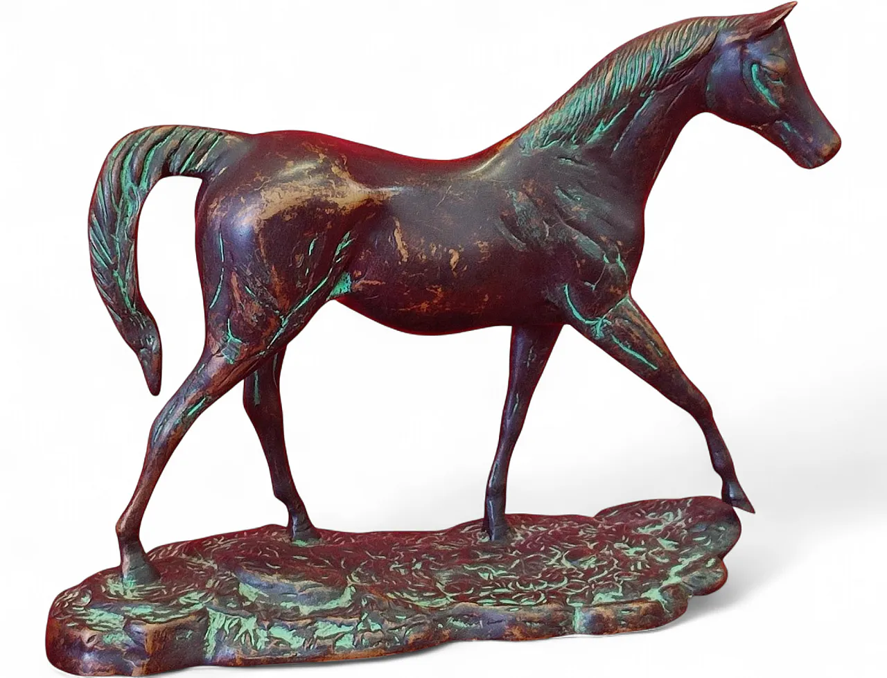Liberty bronze horse, 20th century 9