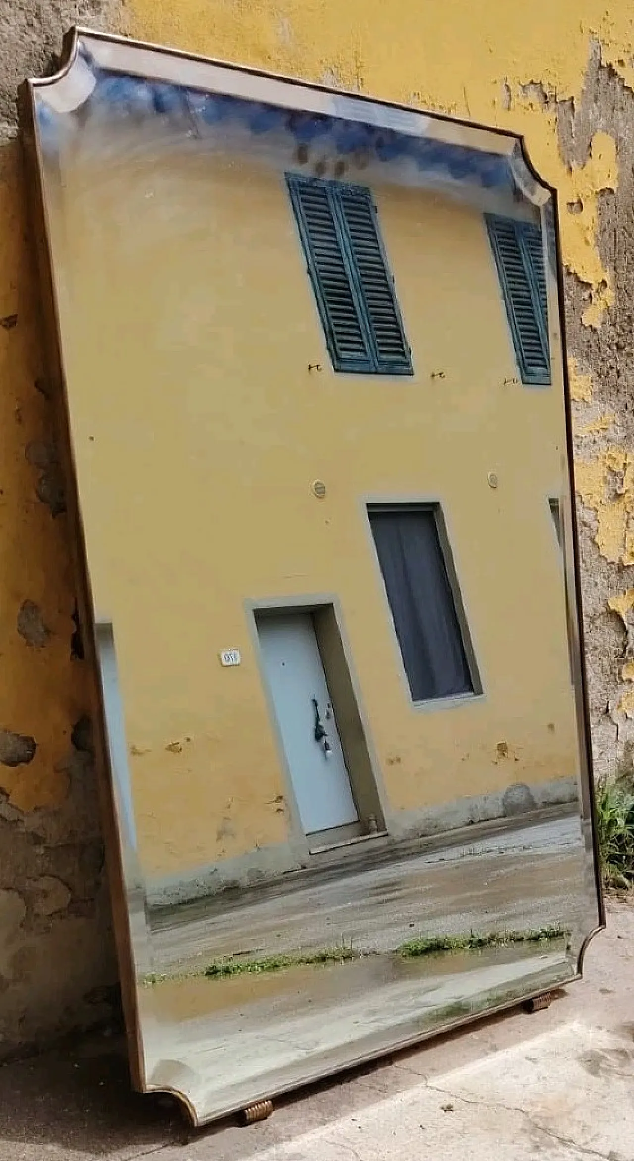 Specchiera in ottone, '900 2