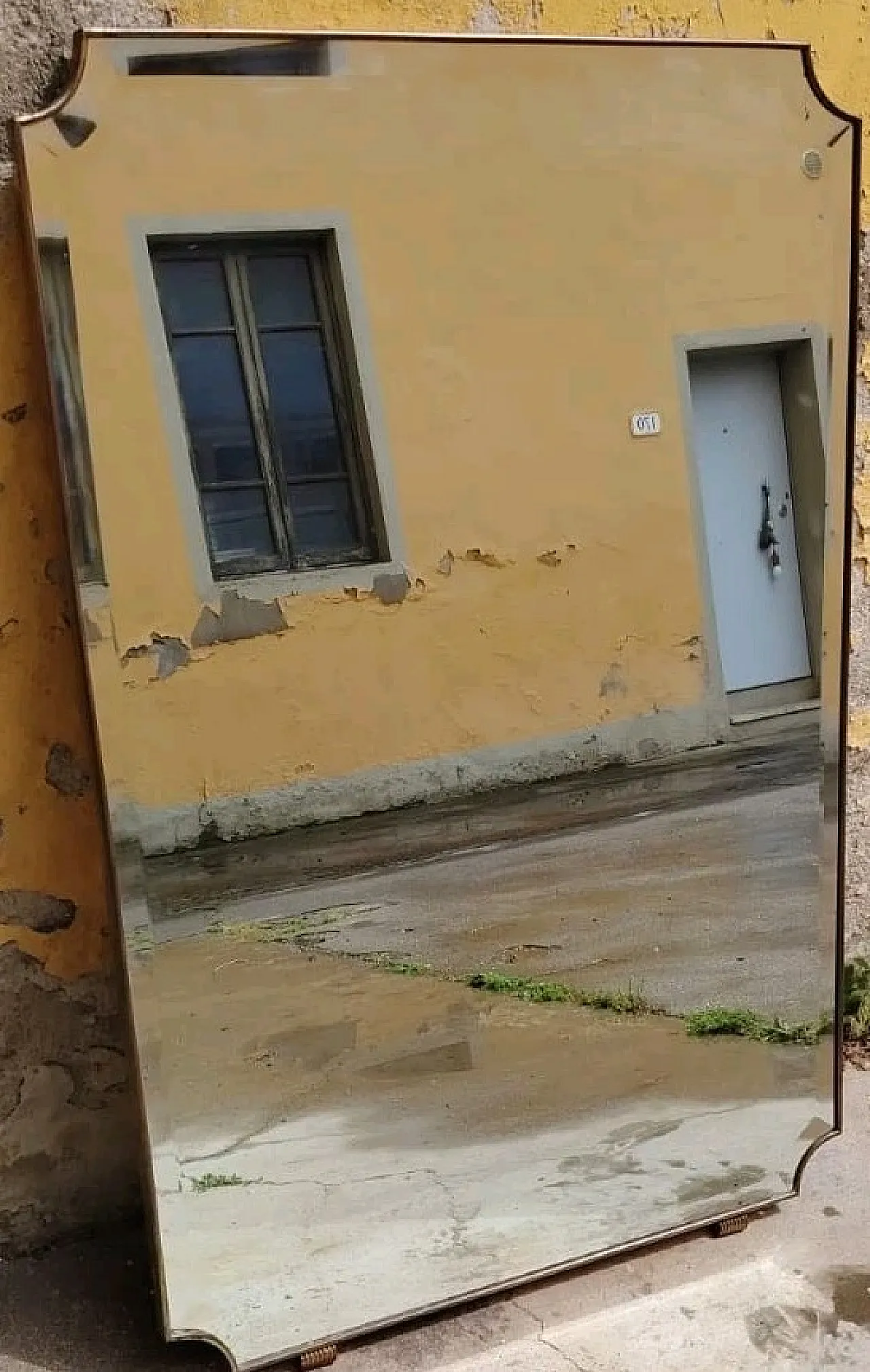 Specchiera in ottone, '900 5