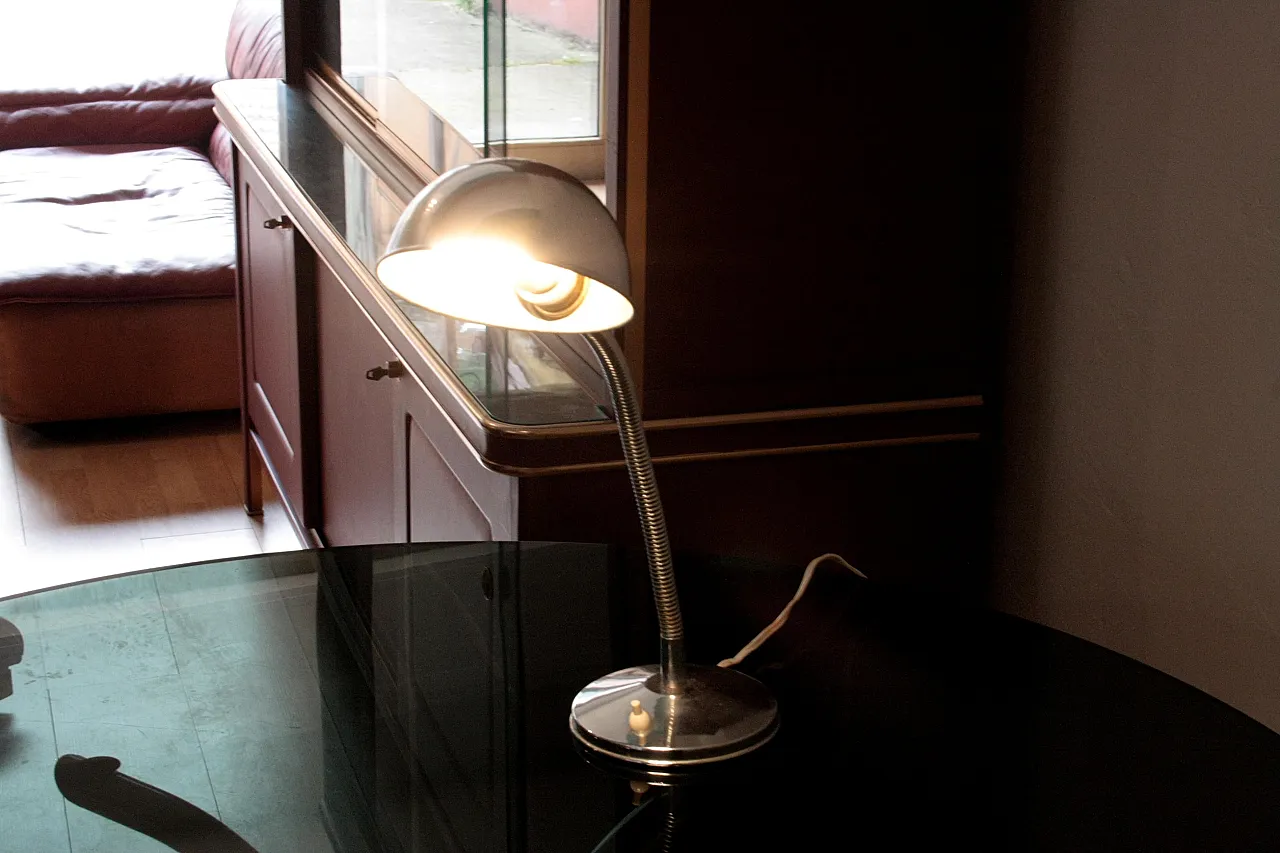 Chrome-plated table lamp, 1960s 3