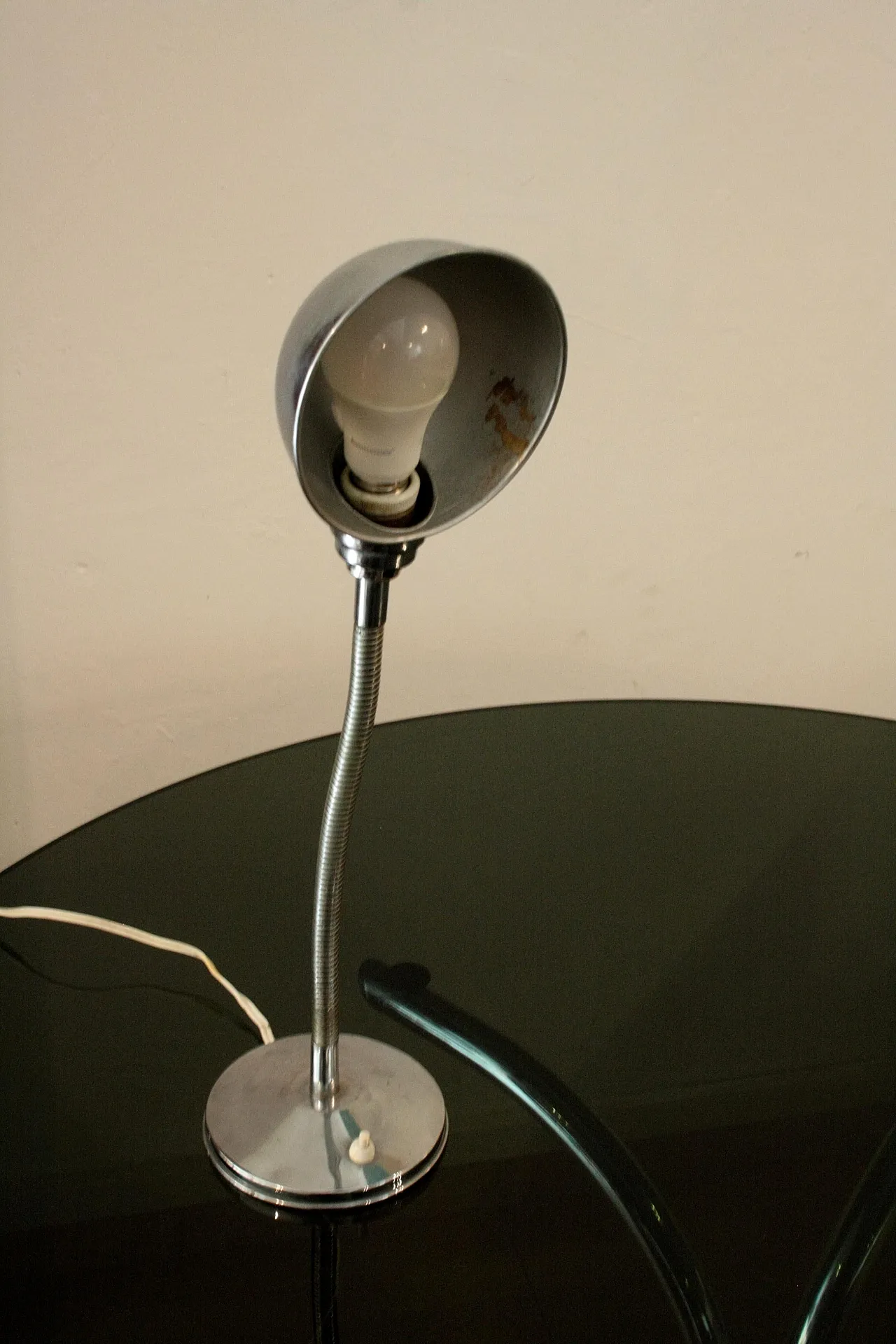Chrome-plated table lamp, 1960s 6