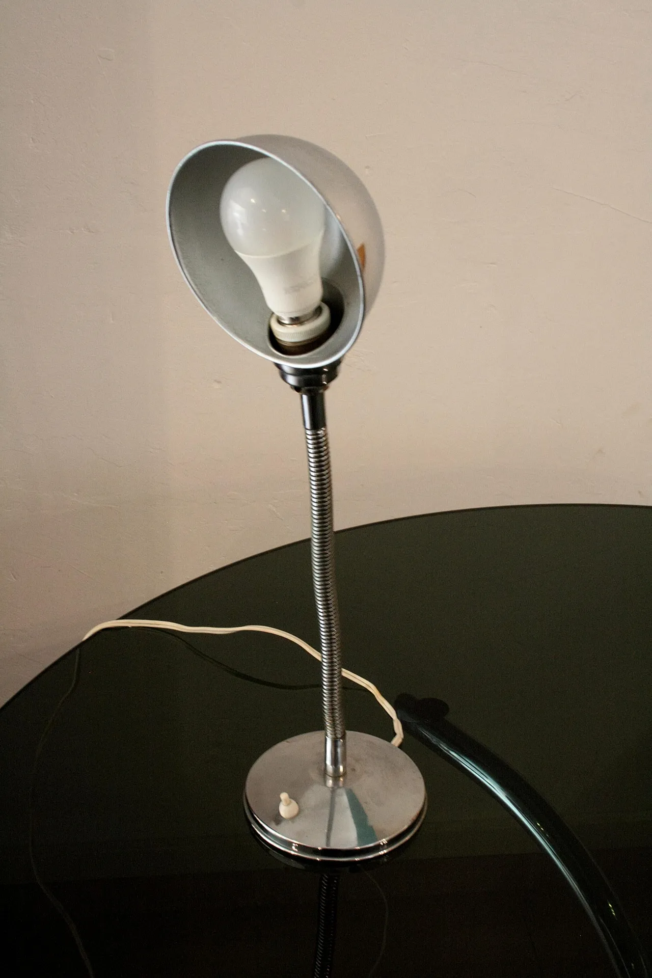 Chrome-plated table lamp, 1960s 10