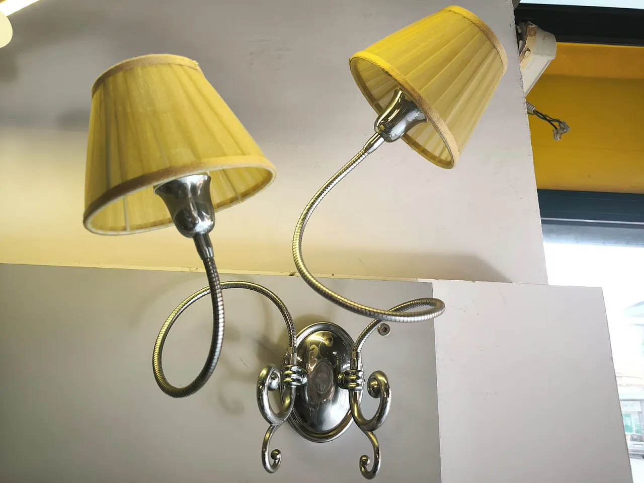 Lampada da parete, anni '80 1