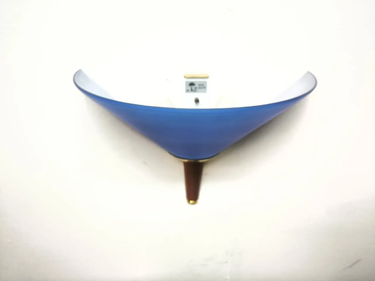 Murano glass wall lamp from De Majo, 1990s 3