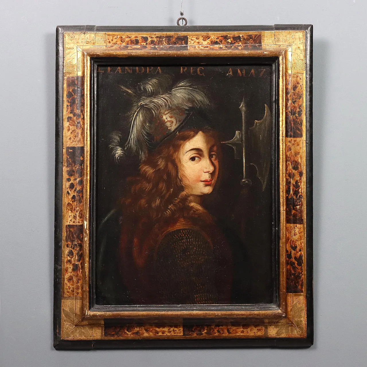 Leandra Queen of the Amazons, oil on canvas, 18th century 1